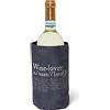 Legami - Fascia Refrigerante, Bottle Cooler, 36x18 cm, in Poliestere, Tiene Fresche Le Bottiglie Fino a un'Ora e Mezza, Dopo 2 Ore nel Freezer sarà Pronta all'Uso, Wine Lover