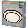 Osram ORBIS BERLIN, lampada da soffitto a LED da 390 mm, nero, 24 W, 2700 lm, luce bianca calda, distribuzione della luce molto omogenea, lunga durata, modulo LED fisso, rotondo, classe di protezione