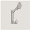 Generic Ganci Appendiabiti da Parete Attaccapanni A Muro per Cucina, Bagno, Armadio, Appendiabiti Panno Asciugamano, 4 Pezzi(Silver)