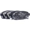 DELPHI Kit pastiglie freni Posteriore con segnalatore acustico usura senza accessori LP2167 Compatibilità con OPEL Mokka/Mokka X J13 ASTRA J ZAFIRA TOURER C P12, CHEVROLET ORLANDO J309