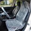 Kufeiper 100 Pezzi Coprisedili in Plastica Usa e Getta per Auto,Coprisedili Trasparente Monouso,Copri Sedili Coprisedili Auto Anteriore Universali Impermeabili e Antipolvere