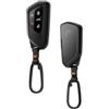 Spigen Guscio Chiave Volkswagen con Moschettone e Laccetto per Portachiavi | Cover Chiavi in TPU, Compatibile con Key Fob VW T-Roc Tiguan Polo ID. ŠKODA SEAT - Nero