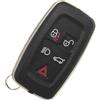 Generico 5 Pulsante Remote Key Fob Cover Case Per Land Rover Discovery Sport Freelander, Silicone Protettivo Shell