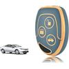 TOOMUME Cover Chiave TPU, Custodia Chiave per Ford Fiesta Focus Mondeo Street Ka Cougar Fusion Falcon Galaxy Puma Kuga Transit Connect Courier S-Max C-Max, Copri Chiavi Guscio Chiave Auto Telecomando