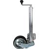 trailer parts4u Ruotino automatico per carico pesante 500kg Ø60mm extra lungo per rimorchio auto, ingranaggio 232x80mm per roulotte abitativa, caravan, rimorchio