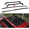 VeeBrite Portabagaglie con traverse per tetto adatto per Land Rover Range Rover Evoque 2010-2018, set di 4 portabagagli e traverse