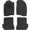 TEXER Tappetini in tessuto adatti per Mazda 2 I 2003-2007 Antracite