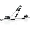 ATERA 082227 Portabiciclette da tetto nero argento | alluminio, argento, barre portatutto auto per 1 bicicletta, fino a 17 kg carico utile, Cod. art. 08227