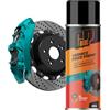 GP KOLORS Vernice Spray per Pinze Freno, Azzurro, 400ml, Resistente Alte Temperature Fino a 390°C, Smalto Professionale per Tuning Auto e Moto (Overseas Blue, Finitura Lucida)
