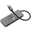 Ultra HDTV Hub multifunzione USB-C, sofisticato hub HDMI/USB, 1x presa HDMI, 3X USB 3.0, Spazio grigio
