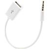 Myazs Cavo adattatore AUX maschio da 3,5 mm a USB 2.0 femmina, cavi stereo per lettore musicale, da maschio a femmina USB da 3,5 mm