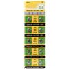 VvXx 10 pilas alcalinas de botón AG3 1,55 V SR41 192 L736 384 SR41SW CX41 LR41 392 cadena de luz de dedo reloj de juguete remoto