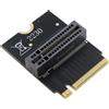 YUNNIAN Staffa di azionamento verticale rinforzata per slot M-Key | Montaggio sicuro SSD 2230 in SFF Systems NVME Card