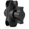 Sangcca Doppio Palla Presa Braccio in Lega di Alluminio, 60mm Braccio a Doppia Presa Compatible con RAM Mounts Componenti a Sfera da 1 Pollice, Collega Qualsiasi Dispositivo con Testa Sfera da 1