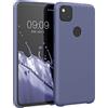 kwmobile Cover per Google Pixel 4a Custodia - Back Case per Smartphone in Silicone TPU - Protezione Gommata - lilla