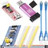 DAOKAI ST-Link V2 Emulator Downloader STM32F030C8T6 Scheda di sviluppo ARM FT232RL Kit convertitore seriale FTDI Mini USB a TTL con cavo da Micro/Mini a USB cavo da femmina a femmina