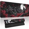 Zindoo Tappetino Mouse XXL Gaming 900x400mm Stile Anime Samurai