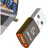 Obesntln Adattatore di tipo C a USB - Adattatore da USB C a USB - Adattatore da USB A a USB C a ricarica rapida per laptop, telefoni, tablet