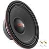 GK SOUND KIT SET PER DS 18 PRO-X10M 1 midrange altoparlante da 25 cm 250 mm 10, 300 watt rms 600 watt max, 8 ohm, sensibilità 96 db, per casa, 1 pezzo + faston di montaggio