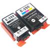 Haoyull 1 set di cartucce a getto d'inchiostro E-289 E-290 nero e a colori cartucce di ricambio per stampanti WF-100 WF100