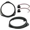 Inex Vivaro Porta D'Ingresso Altoparlante Adattatore Anelli Distanziali Kit 165mm 16.5cm