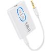 1Mii Adattatore Bluetooth 5.3 per TV, trasmettitore e ricevitore Bluetooth 2 in 1, trasmettitore audio wireless con aptX Adaptive e HD, ingresso jack da 3,5 mm per cuffie, impianto stereo