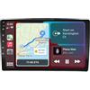 HUANQIN Touchscreen Auto Radio per Suzuki Grand Vitara XL-7 1998-2005 Car Radio Bluetooth/Wifi Car Stereo, Controllo Del Volante, Fm Controller Volante Bluetooth, 4 Nucleo 1G+16G