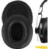 GEEKRIA Cuscinetti auricolari di ricambio Geekria per cuffie Sennheiser Momentum Over-Ear, imbottiture per orecchie, parti di riparazione (Nero)