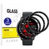 X-Dision [3 Pezzi Pellicola Protettiva Compatibile con Amazfit GTR 2,[Resistente ai Graffi, Alta Definizione][3D Curved Full Cover] Pellicola Protettiva per Amazfit GTR 2