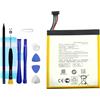 Vvuilsty C11P1517 Batteria di Ricambio per Zenpad 10 Z300M, 0 Cicli Batteria Compatibile con ASUS Zenpad 10 Z300M Z300CNL Z301MFL P028 P00L con Kit Strumenti di Riparazione