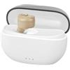 Aolso Amplificatore di Rumore, 1 Pezzo Dispositivi Sonoro Ricaricabili con Custodia di Ricarica, Cancellazione del Rumore, Scatola di Immagazzinaggio, Vestibilità Ergonomica, Cuffie Senza Fili