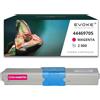 EVOKE 44469705 Toner Compatibile con OKI C310 C330 C510 MC351 MC352 MC361 MC362 MC562 Rosso (Magenta) 2000 pagine
