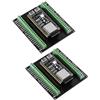 diymore 2 pezzi per ESP32 S3 Kit con scheda di espansione, per ESP32 S3 DevKitC 1 N16R8 modulo Bluetooth WiFi (pin non saldati)