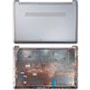 new net - Scocca Inferiore Cover Bottom Case Chassis Compatibile con HP 15-DW, 15-gw, 15s-Dr, 15s-du, 15s-dy, 15s-gr, 15s-GU, 15t-DW, 15z-gw Silver