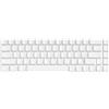 XAGMODSHN Set di 68 keycap bianchi vuoti in altezza originali keycaps non incisione per tastiere minimaliste keycap semplice