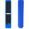 JKZTJOF Custodia protettiva in silicone blu con cinturino per telecomando Sharp AQUOS Smart TV, antiurto, anti-sporco, per telecomando Sharp GB345WJSA