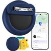 PerfiPro Smart Tag Tracker per bambini, Android nascosto Tracker per bambini, localizzatore GPS con porta spille da balia, cercatore di oggetti Bluetooth, anti-smarrimento per bambini, bambini, anziani