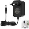 Wheshoay 1 alimentatore di rete 12 V 2 A, trasformatore 24 W, alimentatore DC 12 V, ingresso AC da 220 a 240 V, con spina europea, connettore da 5,5 x 2,5 mm e cavo da 1,5 m, universale, utilizzabile per