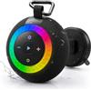 UOHHBOE Cassa Bluetooth Doccia IPX7 Supporta schede TF con Ventosa
