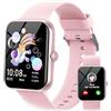 Ucani Orologio Smartwatch per Bambini, 1.8" Intelligente Fitness Tracker per Ragazzi Ragazze con 100+ Modalità Sportive, Contapassi, Sveglia, Sonno, Giochi, Smart Watch per Bambino Ado 5-16 Regalo, Rosa