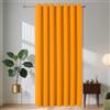 Joydeco Tende Oscurante per Interni 1 Pezzi L 200 x A 260 CM, Tenda Porta Termiche Isolante con Occhielli per Soggiorno e Camera da Letto Moderne, Arancione