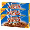 Generico Choco Sticks al Cioccolato al Latte - Biscotti Croccanti Ricoperti di Cioccolato, Snack Dolce per Merenda e Pausa Caffè - Confezione Multipla da 3 o 6 Pezzi (3)