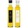 TruffleHunter, Set Oli al Tartufo Nero e Bianco - 2 x 250ml | Oli al tartufo bianco e nero con olio extra vergine di oliva; vegani e kosher.