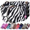 Woofpetshop® Collar Martingale, Collar per Cane Piccolo, Medio, Grande, Collare Cane Ideale per Galgo e Podenco (5cm - Taglia L (44~58cm), Zebra)