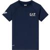 EMPORIO ARMANI T-SHIRT TESSUTO TECNICO CON GIROCOLLO E LOGO TENNIS PRO