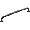 Amerock Renown BP36986FB - Maniglia per armadietto, 192 mm, colore: nero opaco