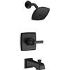 DELTA FAUCET T14464-BL ASHLYN Monitor Serie 14 Vasca e Doccia, Nero Opaco, Senza Ruvido
