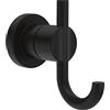 Delta Nicoli (1-Pack) Towel Hooks Matte Black, Double, Wall Mounted for Robes 2-Prong Holder, Bathroom Accessories NIC35-MB