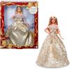 Barbie Signature - Barbie Magia delle Feste 2025, bambola da collezione con capelli biondi e abito argento e oro, confezione da esporre, regalo per le feste, giocattolo per bambini, 6+ anni, JBJ00