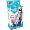FLYPOP'S - Navetta Spaziale - Spazio - 022035 - Bianco - Metallo - Veicolo a Frizione retrò - Sonico e Luminoso - Giocattolo per Bambini - Batterie Incluse - 12 cm x 9 cm - A Partire dai 3 Anni.